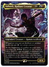 Saheeli, Radiant Creator (Borderless) NM DRC Commander: Aetherdrift MTG