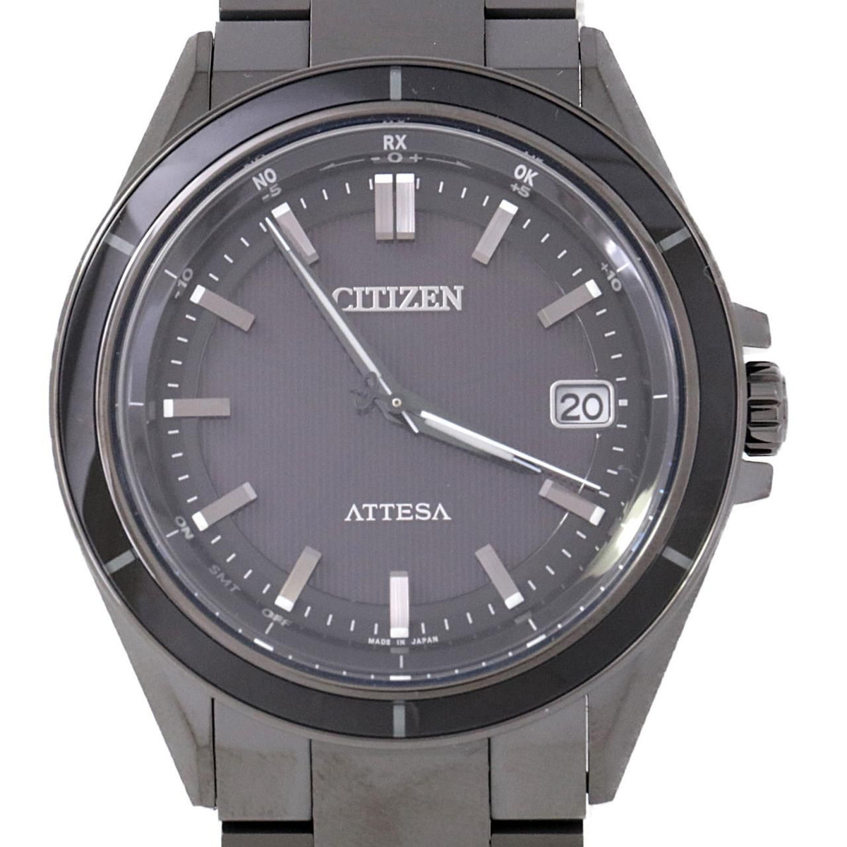 2024春の新作 H128-001R704 Attesa Citizen CB3035-72E Solar Drive Eco Date アテッサ