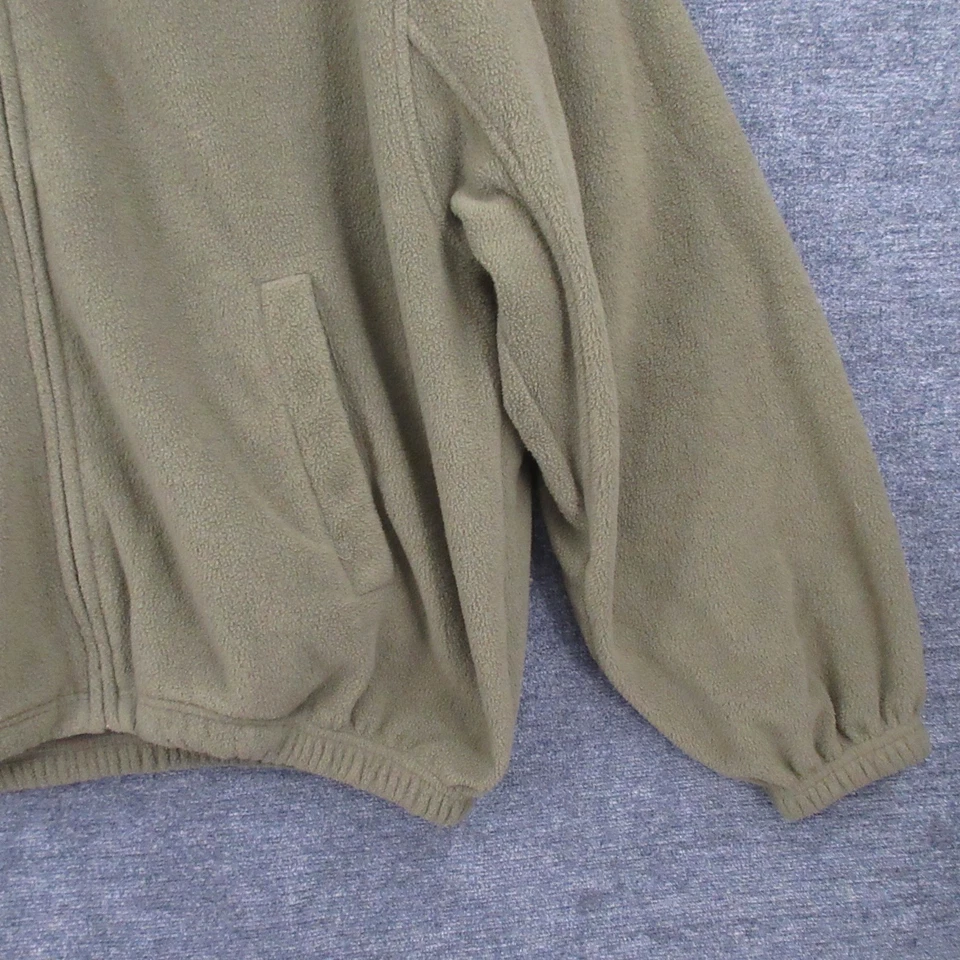 Chaqueta Cross Creek De Colección Para Mujer M Verde Polar Cremallera Completa Cuello Manga Larga Foto 3 de 4