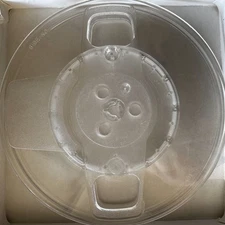 Large Hub 7" Classic Empty Tape Reel, Clear 2 Window, NOS w/Box