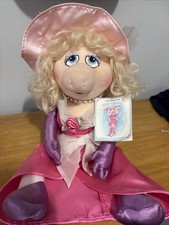Vintage Miss Piggy Plush 1980s Eden Toys   Jim Henson   With Tags