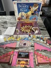 Disneys Beauty And The Beast 3D Board Game Milton Bradley Complete Vintage 1991