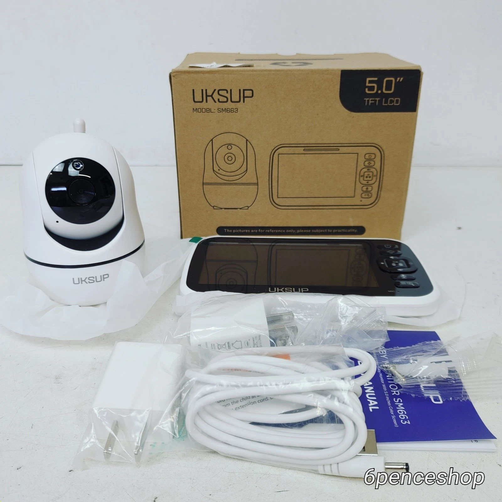 OB-Baby Monitor with Camera and Audio SM663