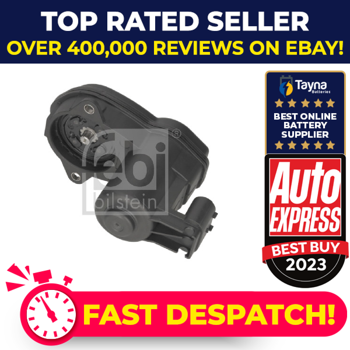 Brake caliper servo motor fits BMW X3 F25 Rear 10 to 17 34216791420 34216794618