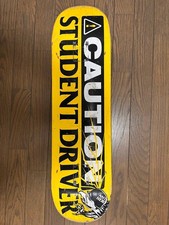 ANTIHERO skateboard deck CAUTION STUDENT DRIVER