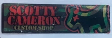 Scotty Cameron Custom Shop Camo Junk Yard Dog Putter Shaft Band Label - New