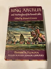 King Arthur and His Knights of the Round Table - Illustrated Junior Library 1950