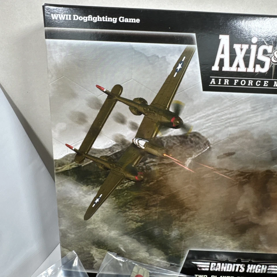 New Open Box WOTC Axis & Allies Air Force - Bandits High Two-Player Starter Set - Image 3 of 4