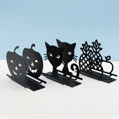 High Quality Metal Foldable Napkin Stand Artistic Design For Tabletop Decors