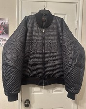 Jordan Flight Varsity Full Zip Quilted Black Jacket Size 2XL NWT II5314-010