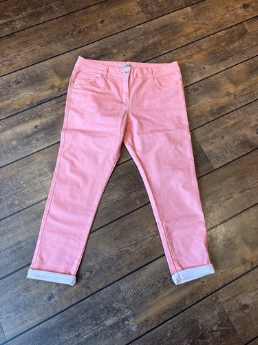 Ladies Pink Jeans, George, Size 14, GS185