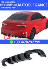 💫ART.2345 DIFFUSOR AUDI S3 SEDAN 8V FACELIFT 2016-2020💫