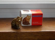 VINTAGE WADE  WHIMSIE  #10 FOX with Box 1972