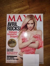 Maxim Magazine #123 March 2008 Avril Lavigne