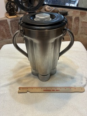WARING COMMERCIAL BLENDER STAINLESS STEEL CONTAINER CAC72