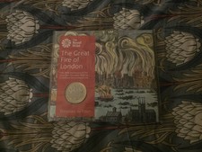 Royal Mint The Great Fire of London 350th Anniversary 2016 £2 BUNC Coin 