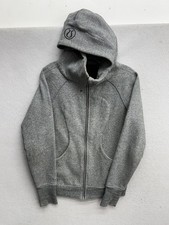 Lululemon Jacket Womens Scuba Full Zip Hoodie Dark Heathered Gray Size 6