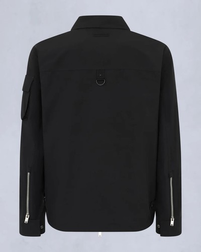 MOOSE KNUCKLES CHARLESBOURG MEMORY SHELL JACKET BLACK LARGE RRP £295 BNWT - Picture 2 of 6