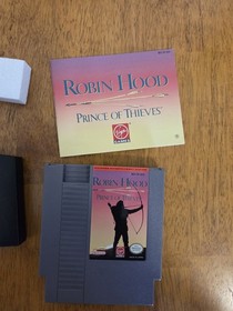Robin Hood: Prince of Thieves (Nintendo NES, 1991) Completo En Caja Cib 
