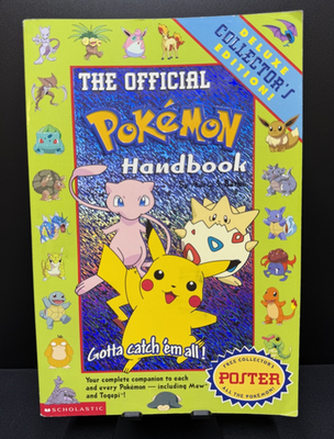 #ad #ad The Official Pokémon Handbook 1998 Deluxe Collector#x27;s Edition NO POSTER MEW $14.99