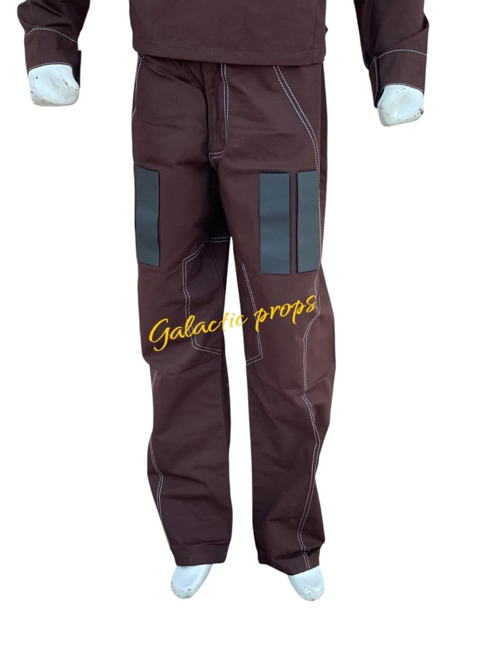 Traje y chaleco de vuelo Mandalorian Din Djarin - Conjunto de disfraces de cosplay preciso en pantalla Foto 2 de 4