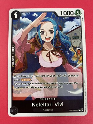 One Piece CCG Awakening of the New Era - Nefeltari Vivi OP05-086 Rare