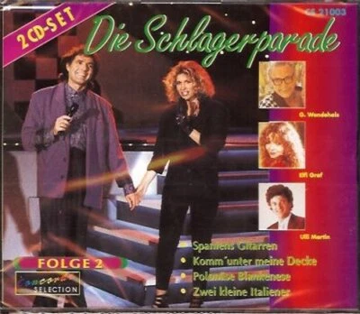 Schlagerparade 2 - 2 CD, Adam & Eve, Nina & Mike, Elfi Graf, Ulli Martin u.v.a. - Bild 1 von 2