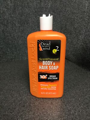 Dead Down Wind Scent Prevent Body & Hair Soap 16 FL OZ M48E