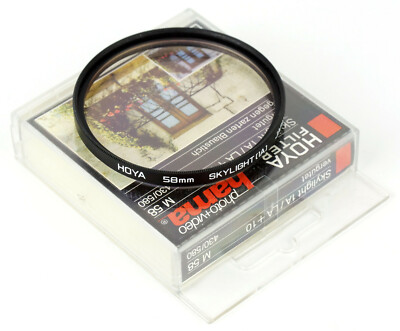 HOYA Skylightfilter (1A) FILTER SKYLIGHT 58mm M58 Schraubfassung (O4252