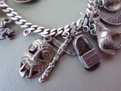Vintage Mexico Charm Sterling 7