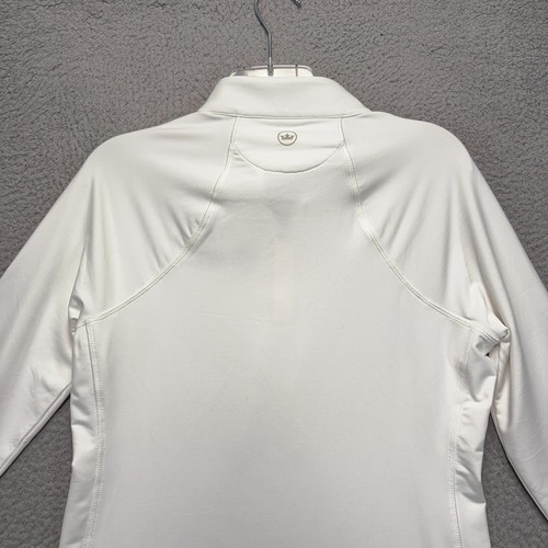 Peter Millar 1/4 Zip Pullover Damen Medium weiß Olympia Fields BMW Championship - Bild 8 von 10