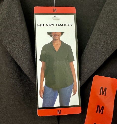 Hilary Radley Ladies' Blouse, Black, Size-M - Picture 4 of 6