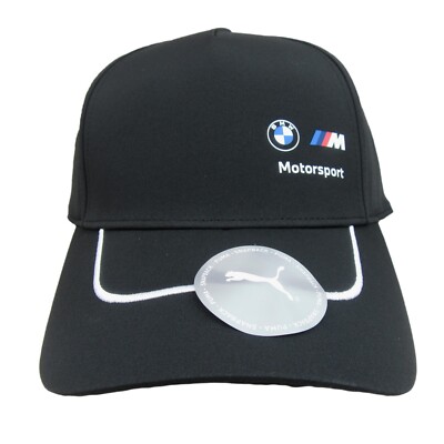 Puma BMW M Motorsport Baseball Cap Hat Black Adult One Size Fit NEW  024788_01 | eBay