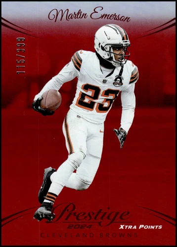 2024 Panini Prestige #72 Martin Emerson Red Premium Xtra Points #/399 R8886