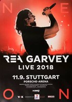 Rea Garvey - Live, Stuttgart 2018 - Konzertplakat
