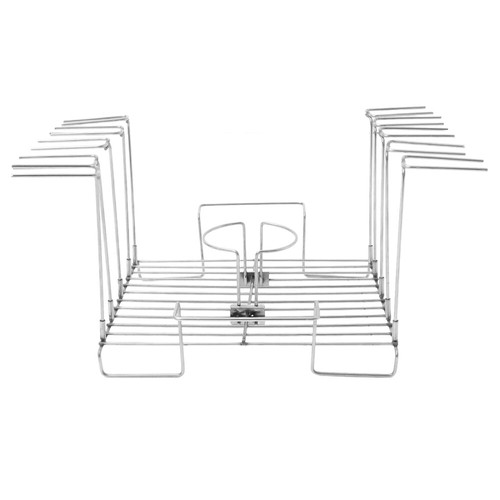Grilling Rack Chicken Wing Rack Grill Rack For Outdoor Grill Bbq Roasting Holder