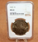 1923 Peace Dollar NGC MS64 [122WEJ]