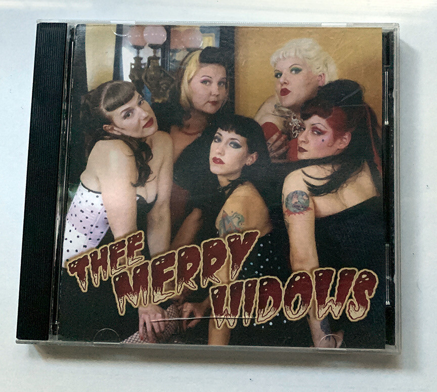 Thee Merry Widows Self Titled Indie EP CD 2004 Rockabilly
