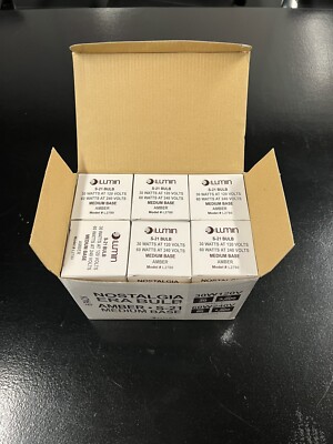 Luminance L2780 30W 120V 60W 240V S21 Light Bulb Medium Screw Base Amber