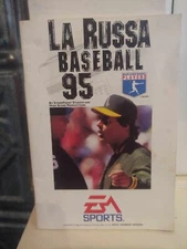 LA RUSSA Baseball 95 Sega GENESIS Game System Instruction Manual Booklet **ONLY*