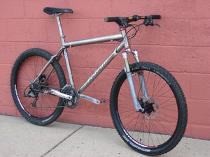 airborne titanium mountain bike