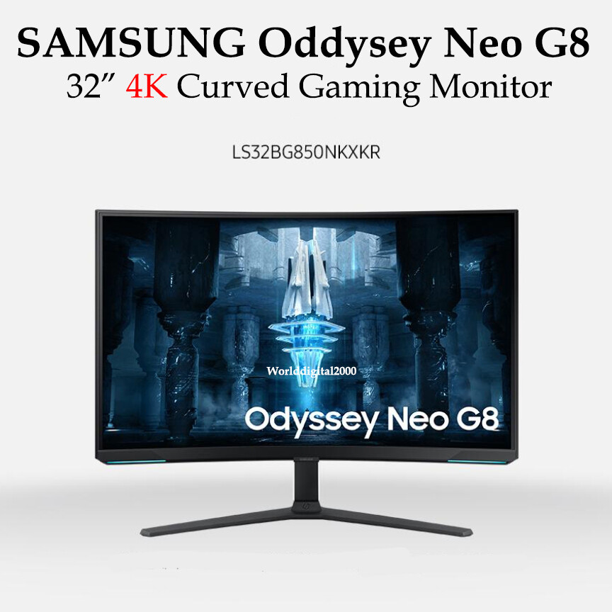 SAMSUNG Odyssey Neo G8 LS32BG850 Curved Gaming Monitor 32 4K