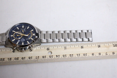 CASIO watch MEN'S EFV-530 EDIFICE BLUE DIAL WATCH model 5546 | eBay