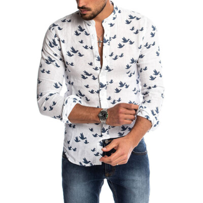 Tipos De Camisas Para Caballero Camisa Casual Para Hombre Manga