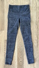 Athleta Ultimate Textured XS 7/8 Tight Black Gray Leggings