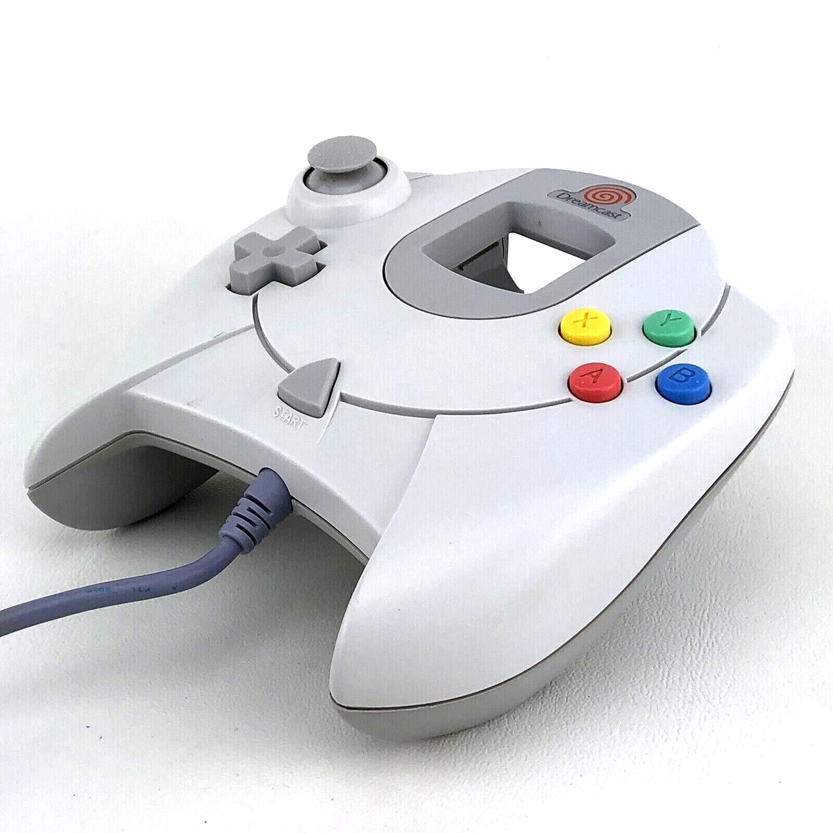 Sega Dreamcast Controller HKT-7700 White Grey With Box & Manual