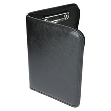 Aktenmappen Konferenzmappe Reißverschluss Schwarz Edle Aktentasche TKI