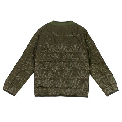 NWT VLONE V LOGO GREEN QUILTED JACKET SIZE L $800 | eBay