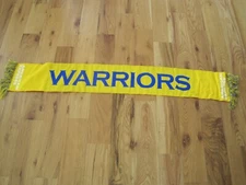 Warriors American Express Yellow Blue Scarf 7" x 55"
