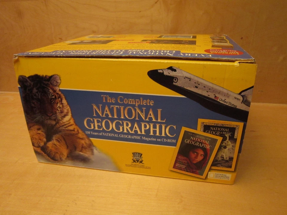 NEW NATIONAL GEO MAGAZINE 110 YEARS 31 CD-ROM SET FREE SHIPPING!! - Image 4 of 4